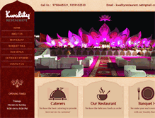 Tablet Screenshot of kwalityrestaurant.net